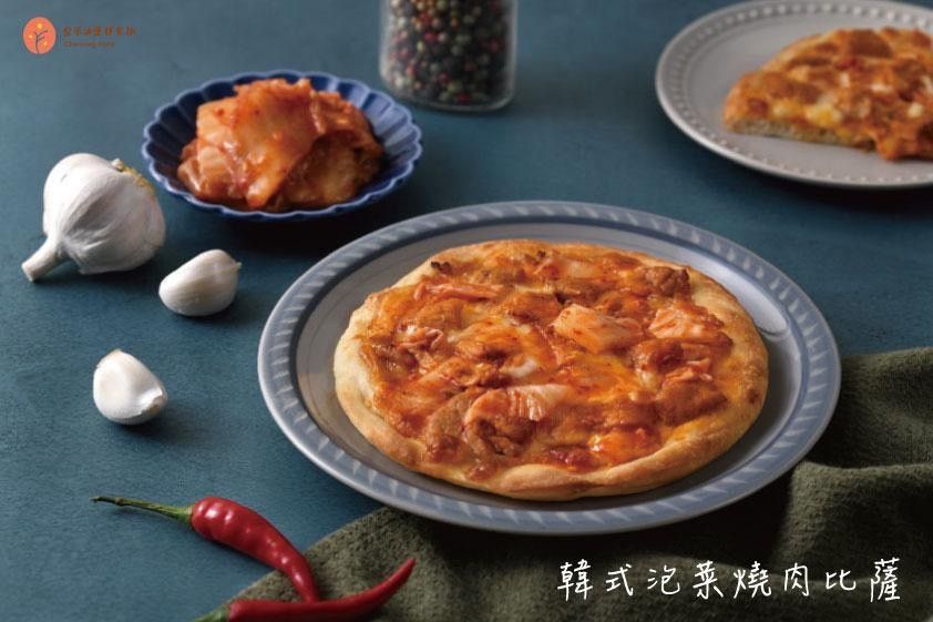 韓式泡菜燒肉比薩(小辣)