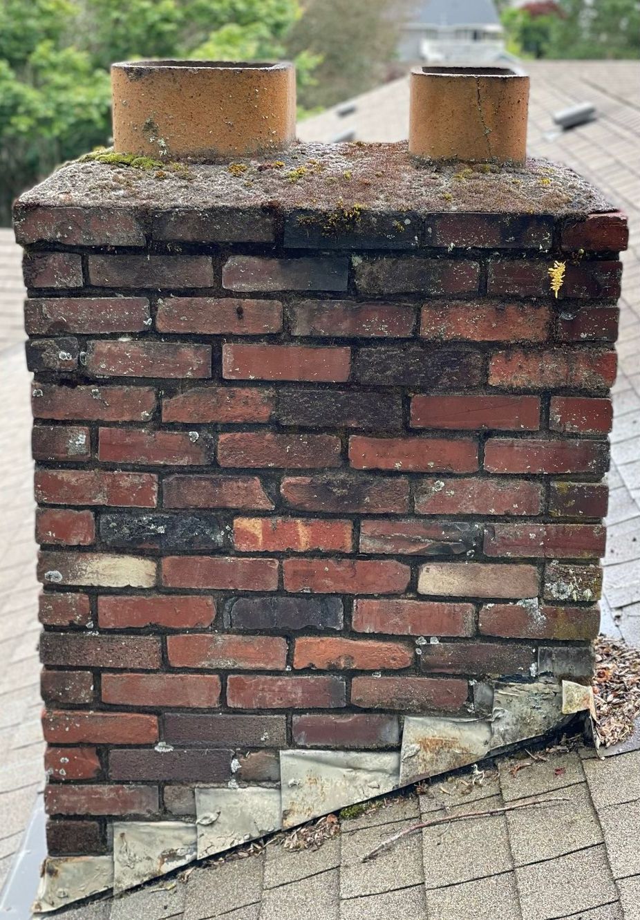 Chimney flashing repair in Vancouver, WA Chimney flashing repair in Vancouver, WA
