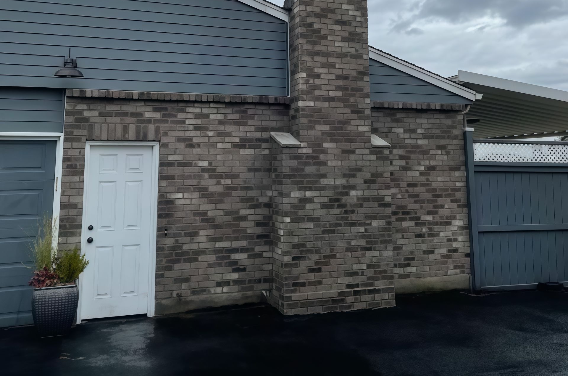 Historic brick repair in Portland, OR