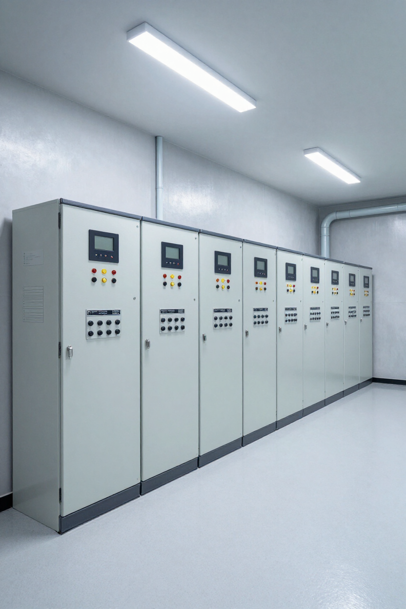 Commercial electrical panel and switchgear