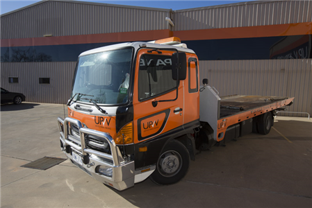 Front Of Tow Truck — Mildura, VIC — United Panel Works