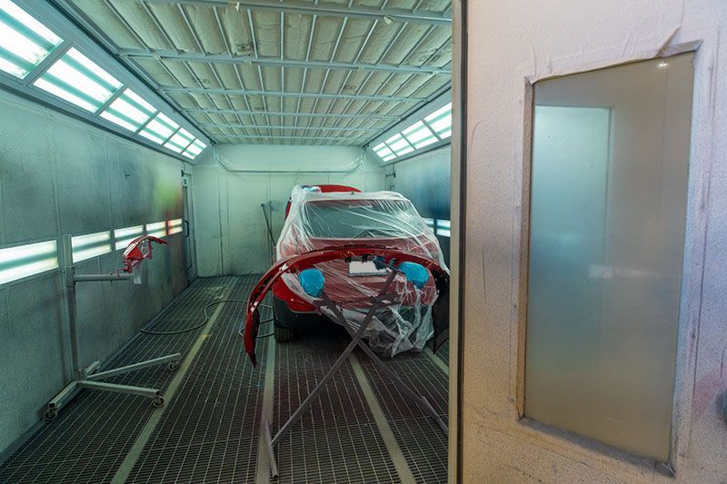 Spray Paint Repair — Mildura, VIC — United Panel Works