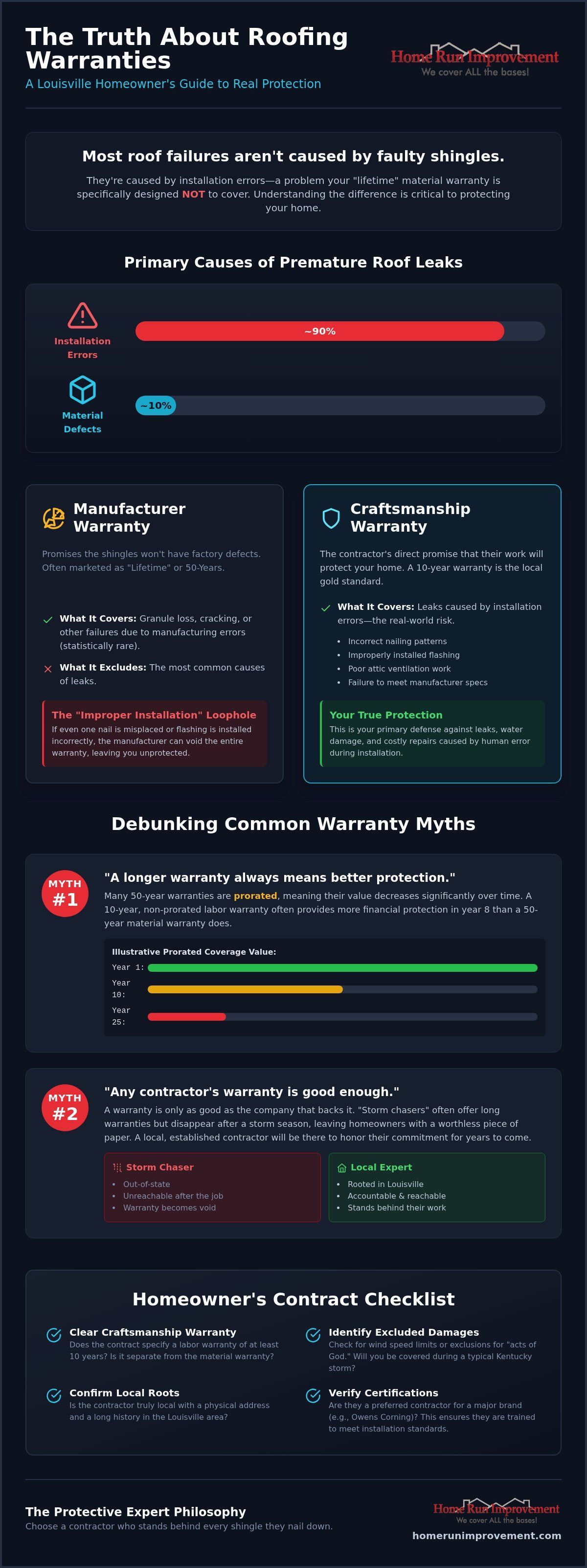 Dark-themed infographic with red and teal bars, icons, and text sections about a trust report summary