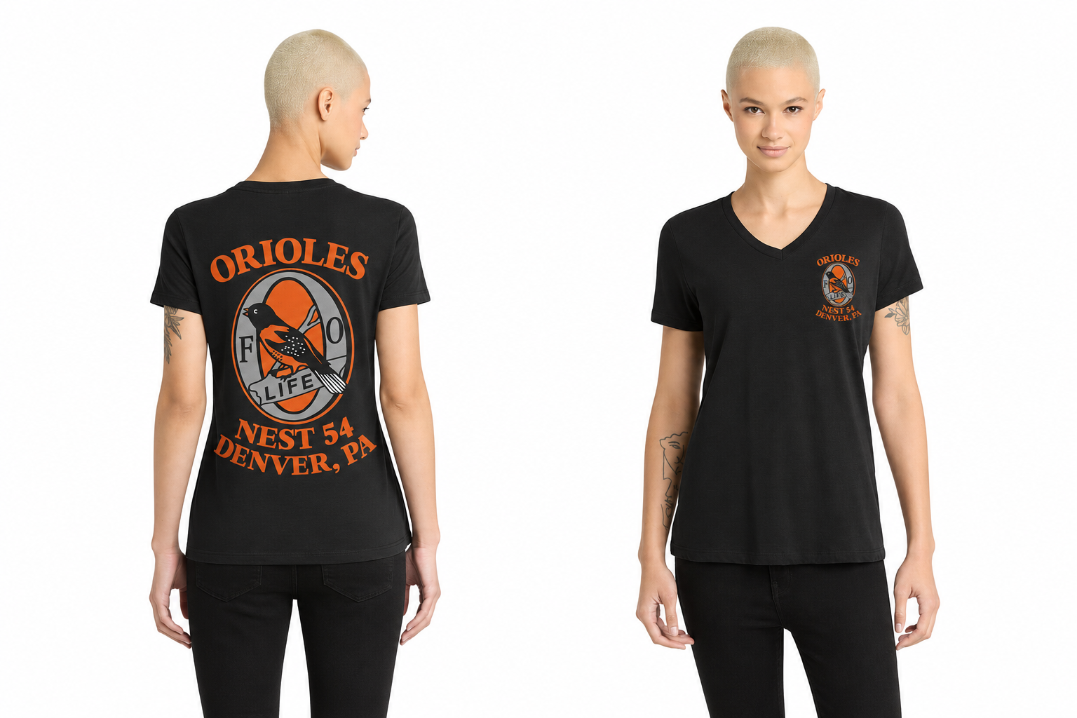 Ladies Orioles #54 Tee Shirt
