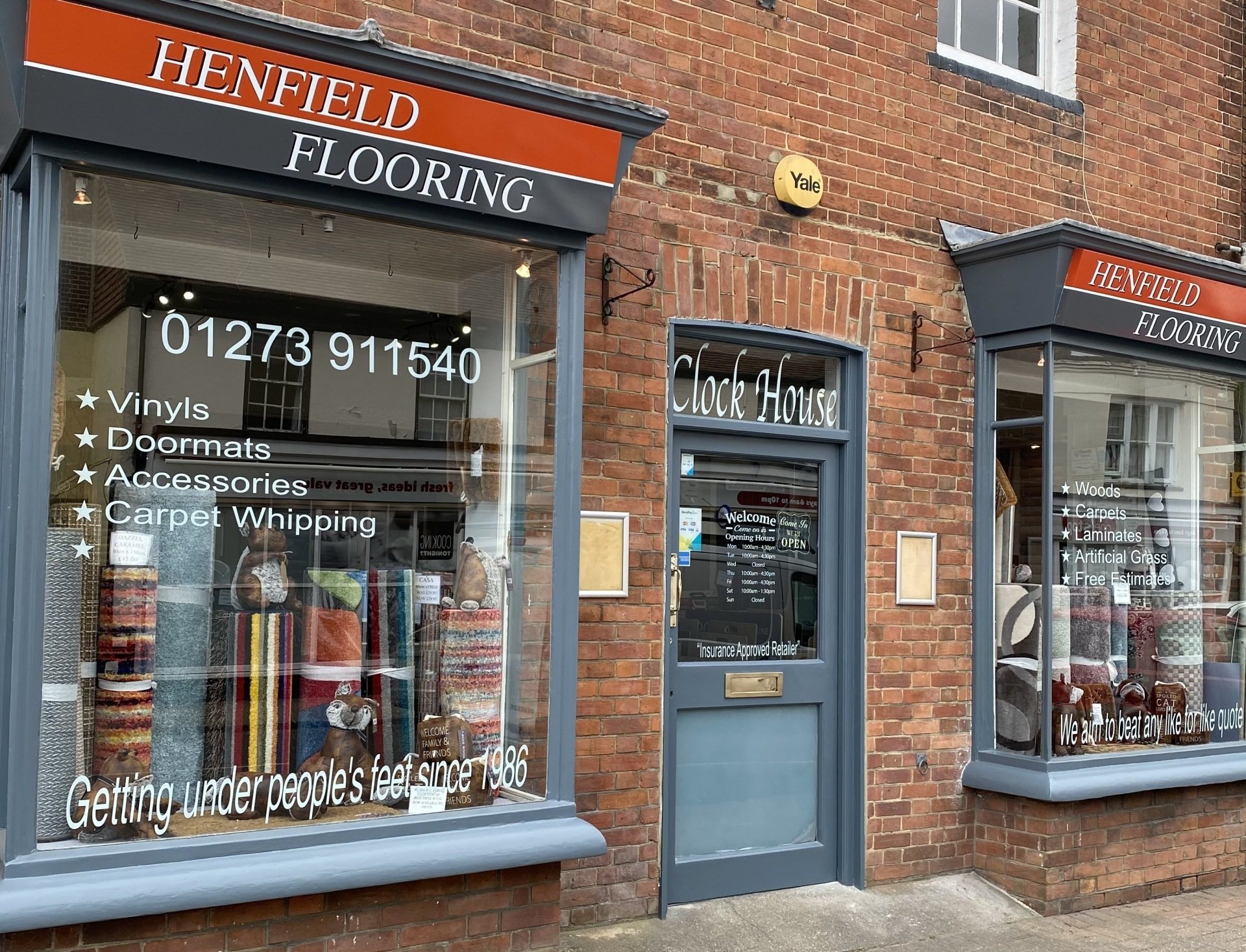 Henfield Flooring Carpets Tiles Vinyl Sussex & Horsham