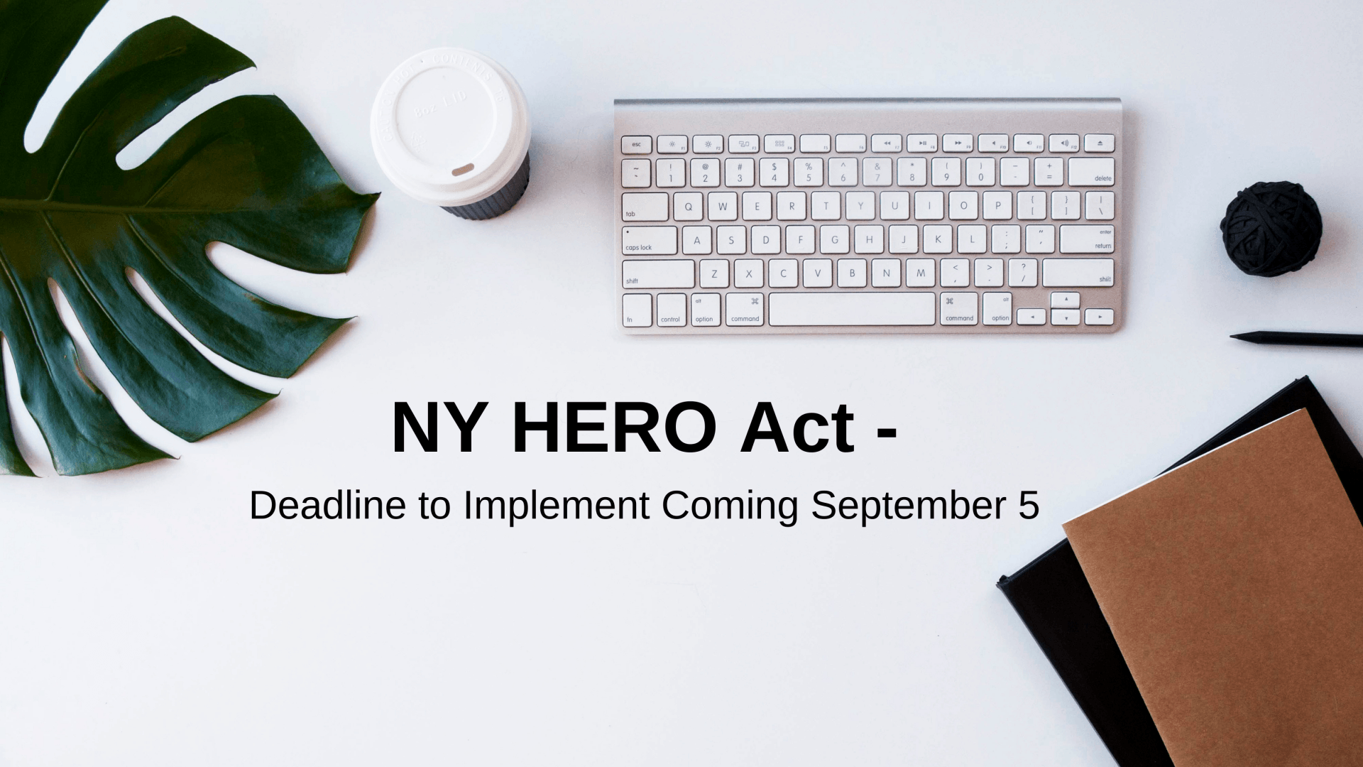 NY HERO Act – Deadline to Implement Coming September 5 NY HERO Act – Deadline to Implement Coming September 5