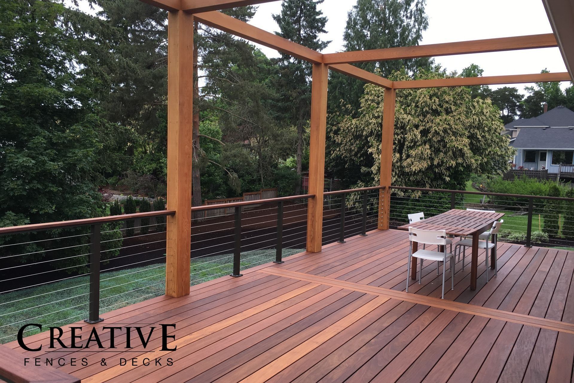 Creative Trex Deck Idea in Portland