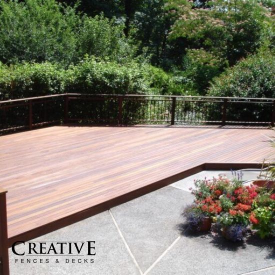Pool Deck in the Dunthorpe area of Portland Oregon