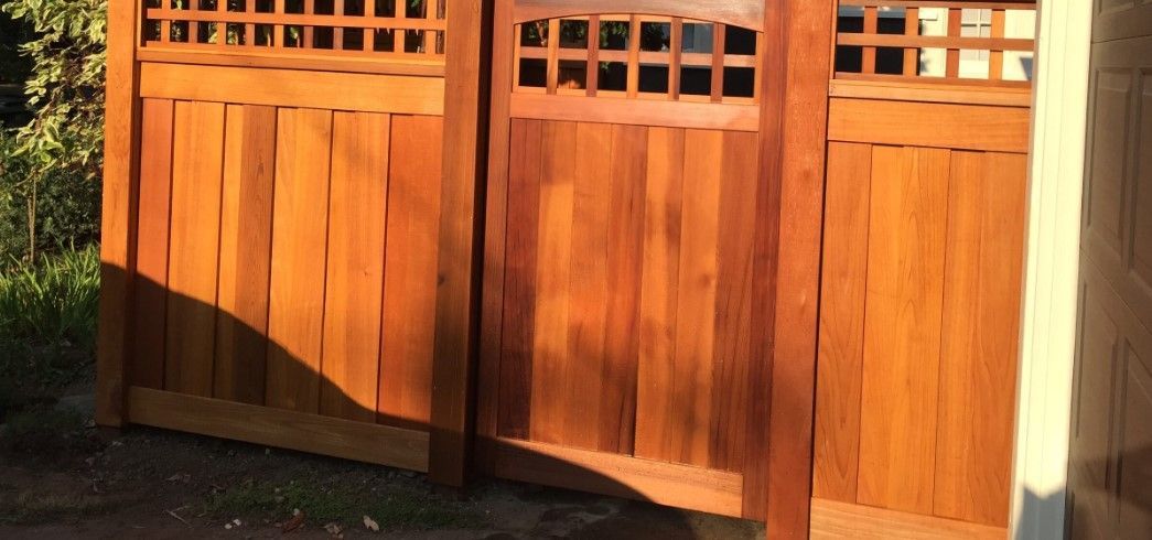 SE Portland Fence Company Installed Cedar Fence