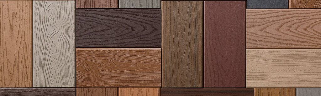 There are many different types of wood in this picture.