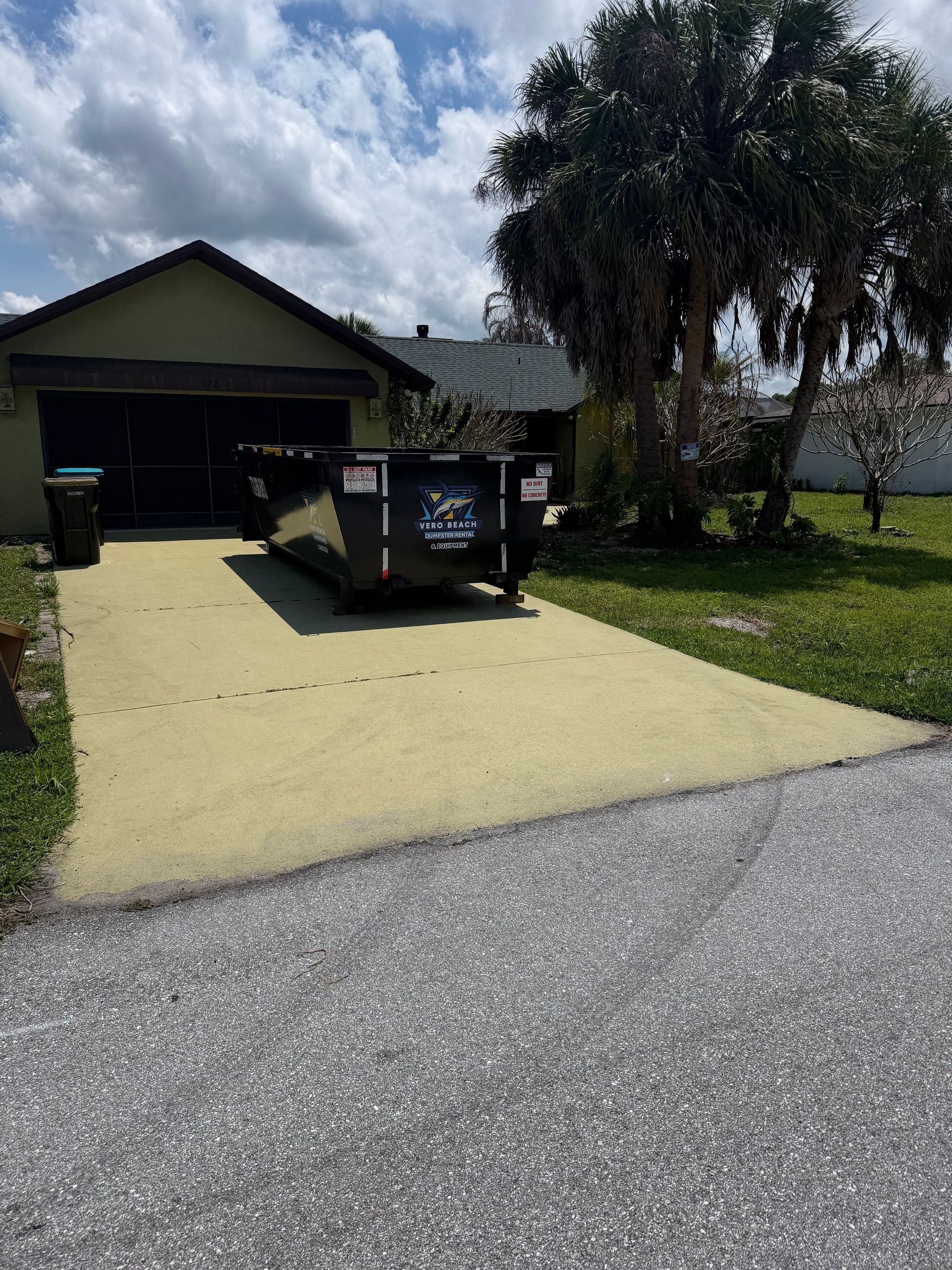 10 yard residential dumpster