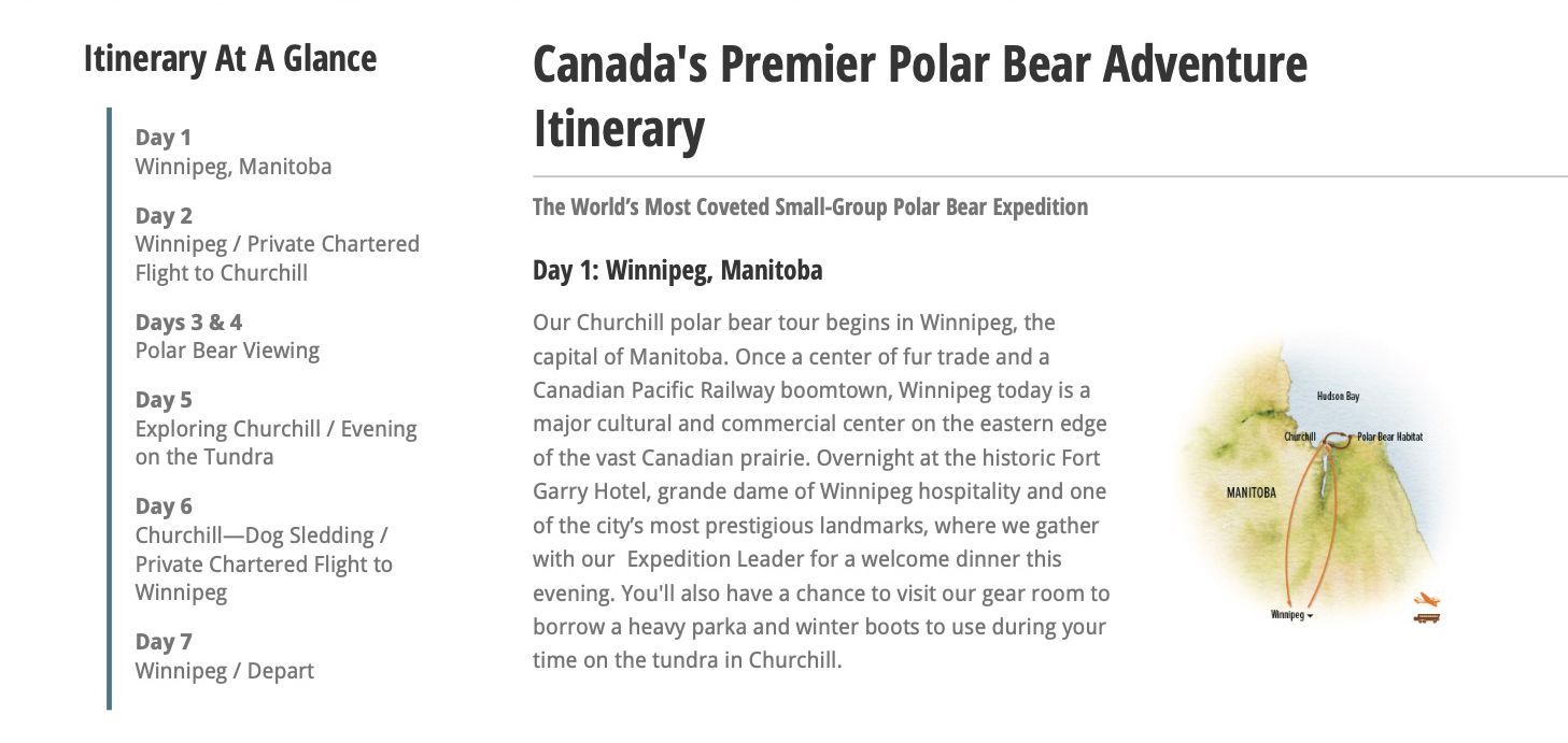 Natural Habitat Adventures - Canada's Premier Polar Bear Adventure