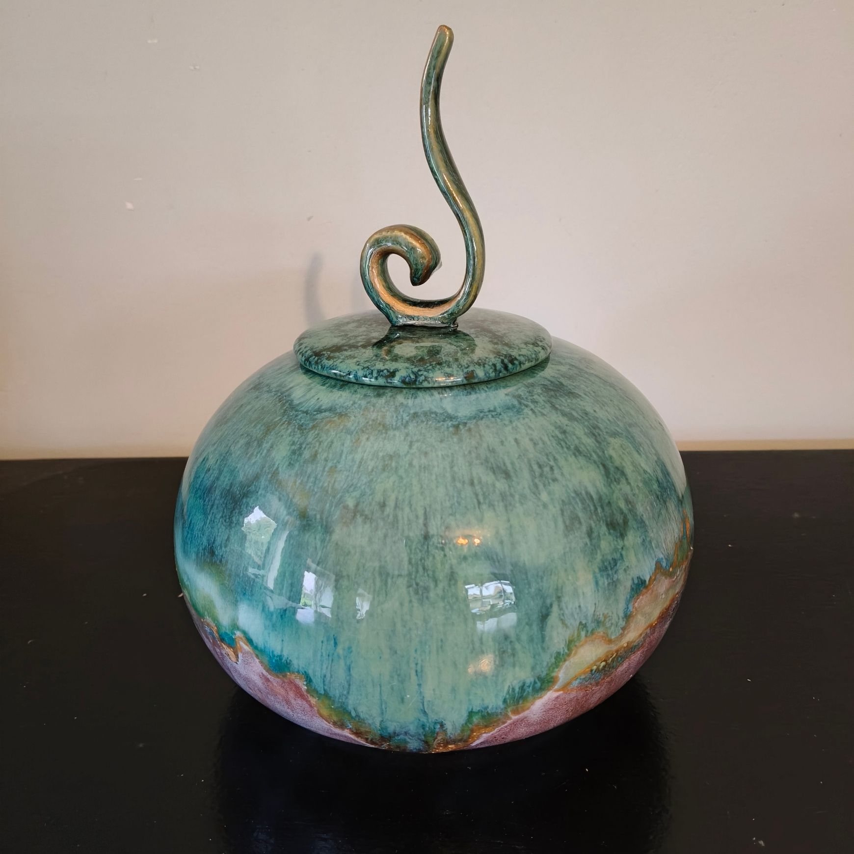 Urn - Ocean Green (Groot)