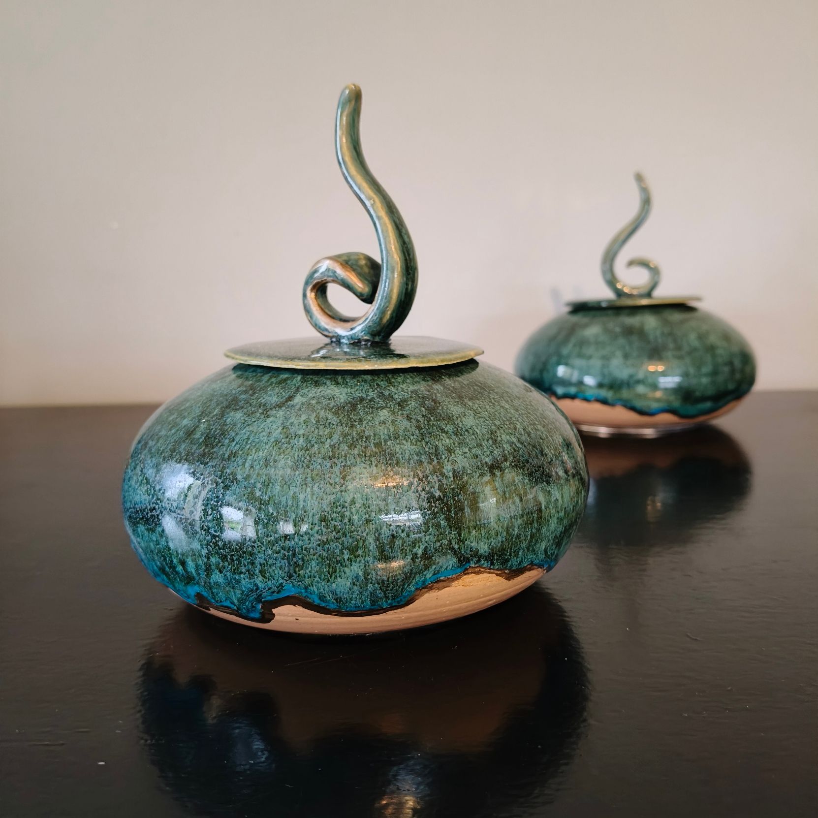 Urn - Ocean Green (Klein)