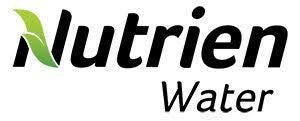 Nutrien Water logo with green leaf design. 