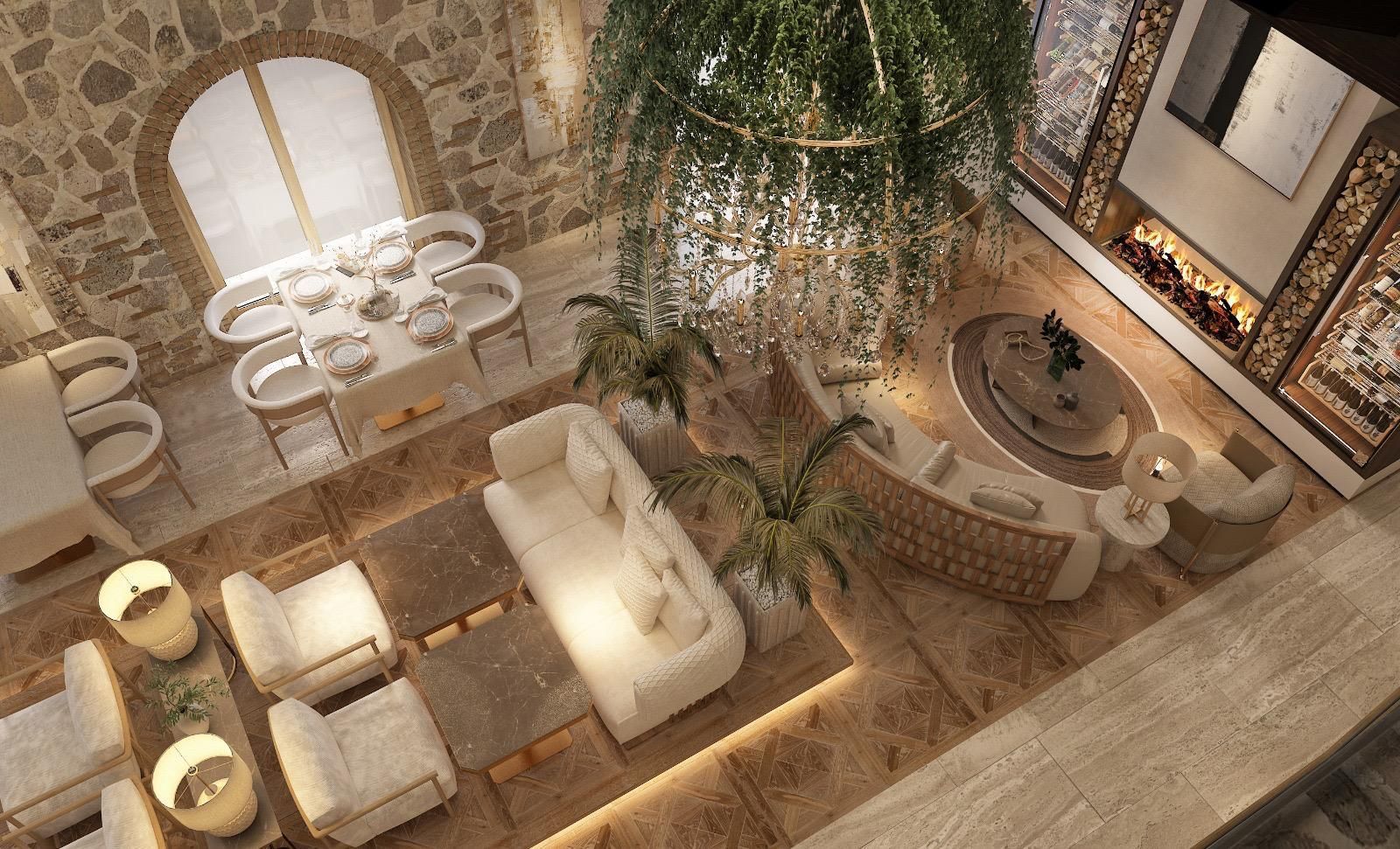 Modern deluxe rooms with sea and pool views await you at Ruins Luxury Resort for a stay full of comfort and style.