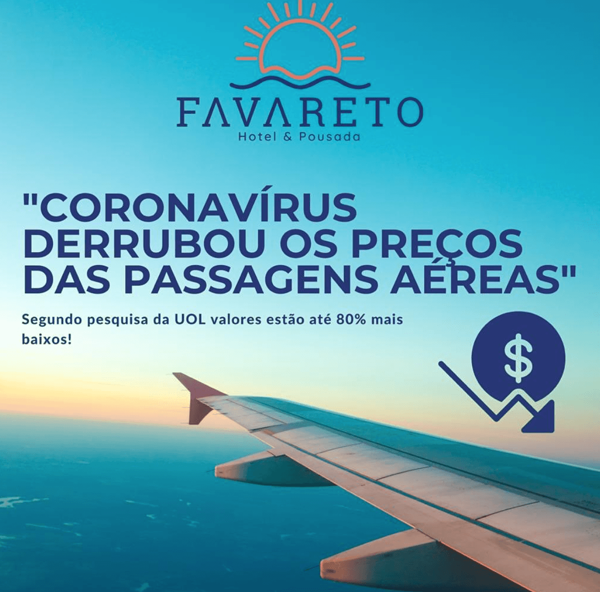 Anúncio do Hotel Faretto: Texto 