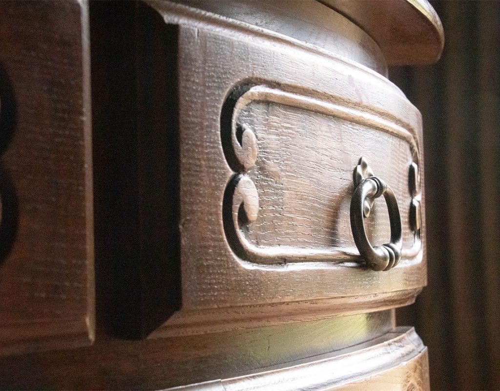 restored drawers