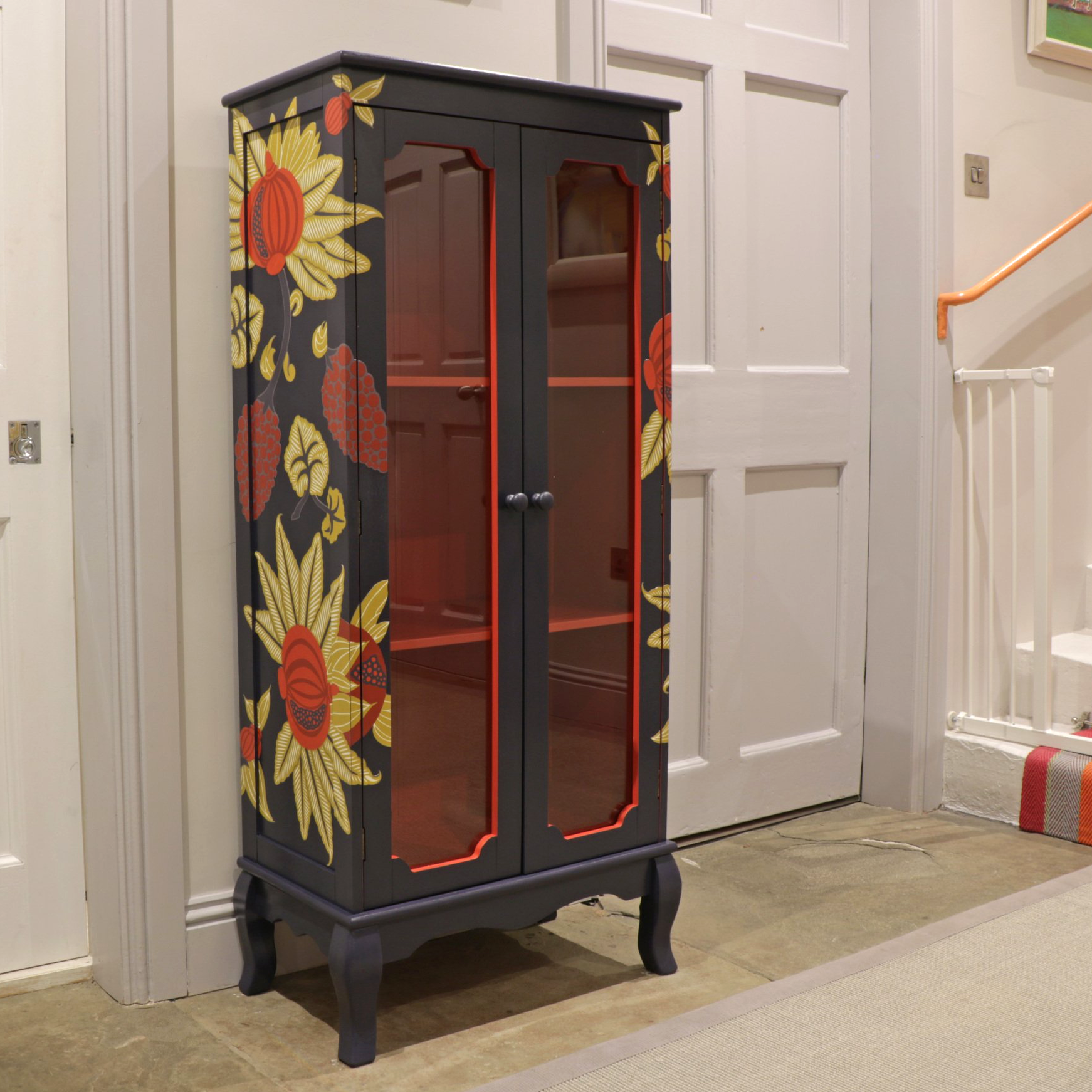Decoupage Cabinet by Helen Bateman Upcycled