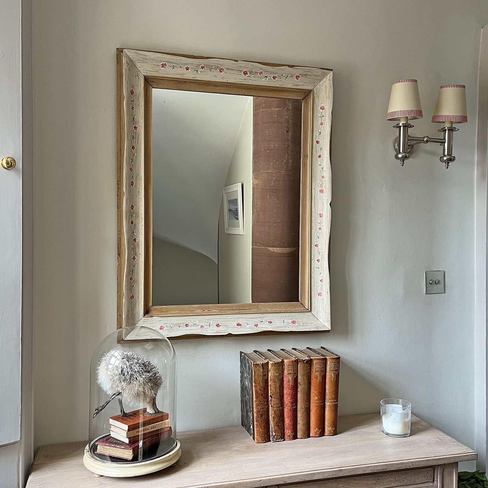 Garland Mirror by Helen Bateman Upcycled