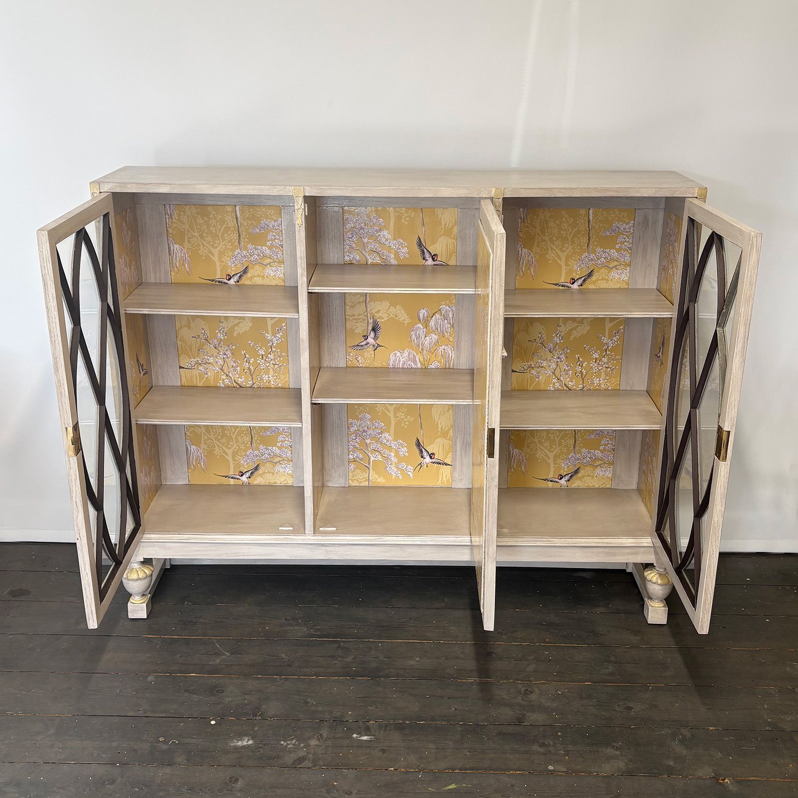 Vintage Display Cabinet By Helen Bateman Upcycled