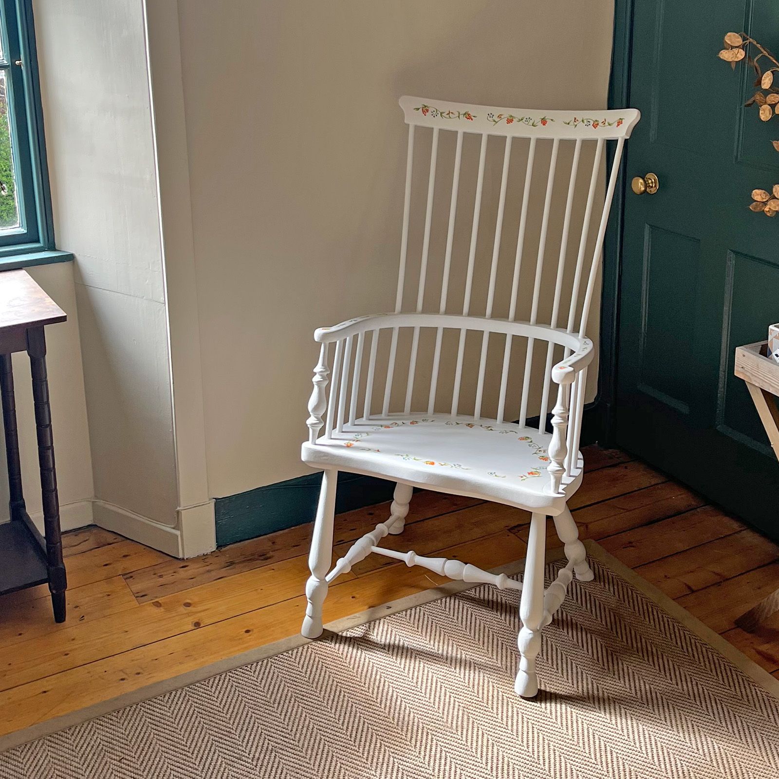 Windsor chair in clients kitchen