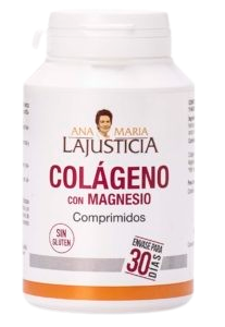 Una botella de colágeno con magnesio de Ana María Lajusticia.