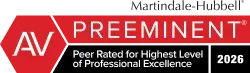 Martindale Hubbell AV Preeminent 2022