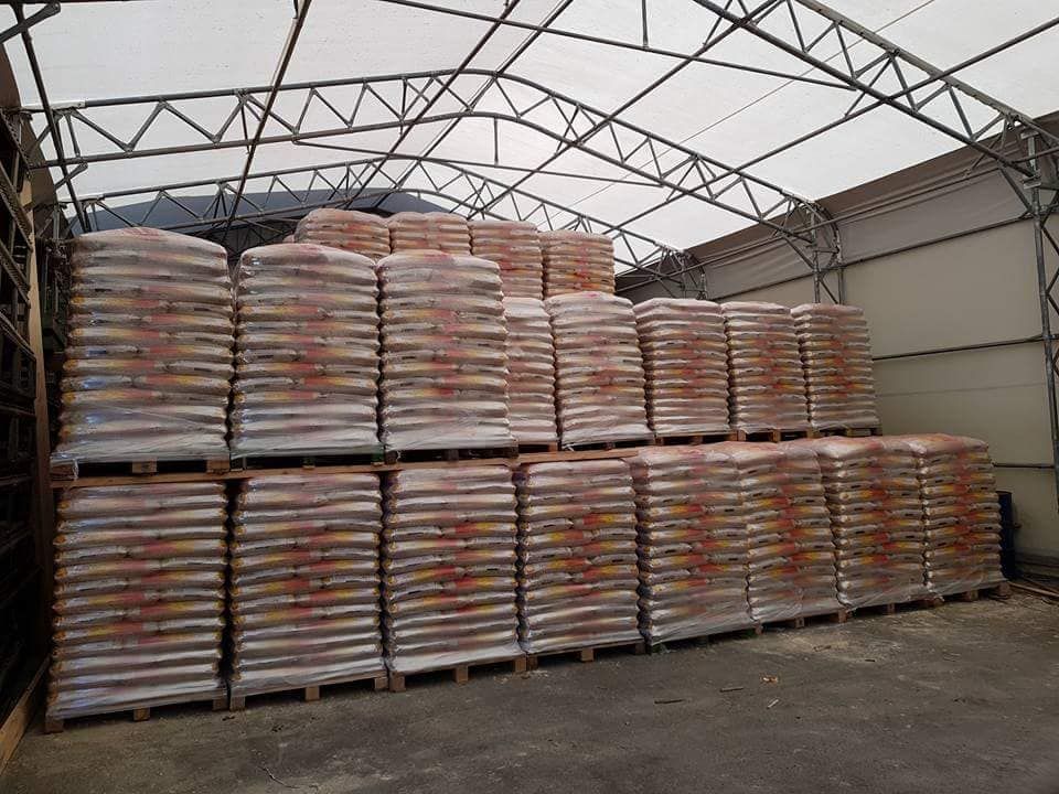magazzino pellet