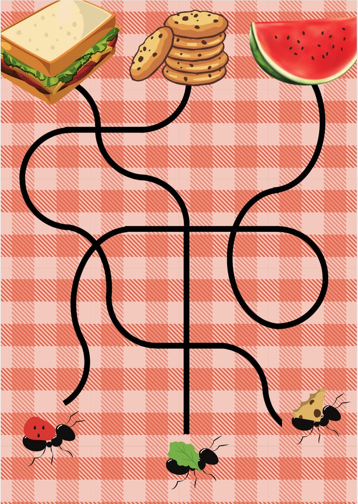 DIY- Ant Mazes Activity for Kids