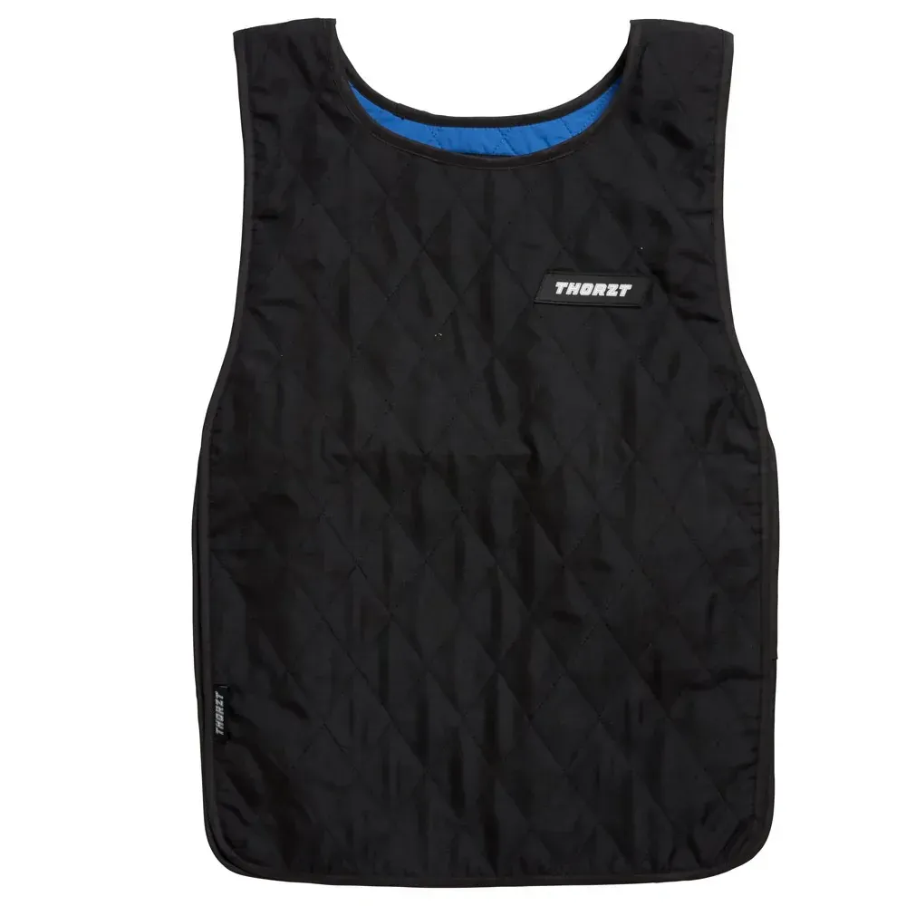Black Quilted Cooling Vest — Workwise Clothing Forster in Forster, NSW