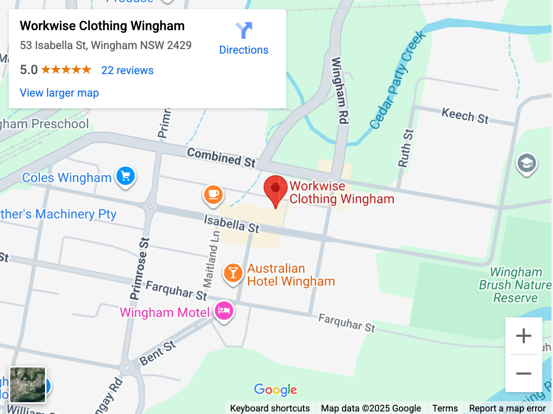 Green Grass and Trees Surround the Lake — Workwise Clothing Forster in Wingham, NSW