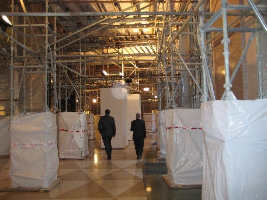 Scaffolding work