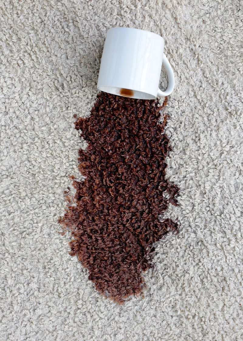 Coffee Stain On Carpet