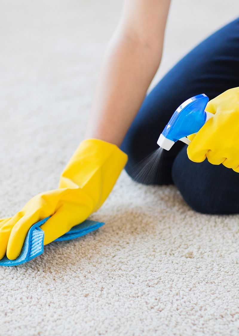 Spraying On Carpet