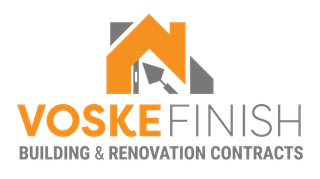 VoskeFinish header and footer branding logo with contact number