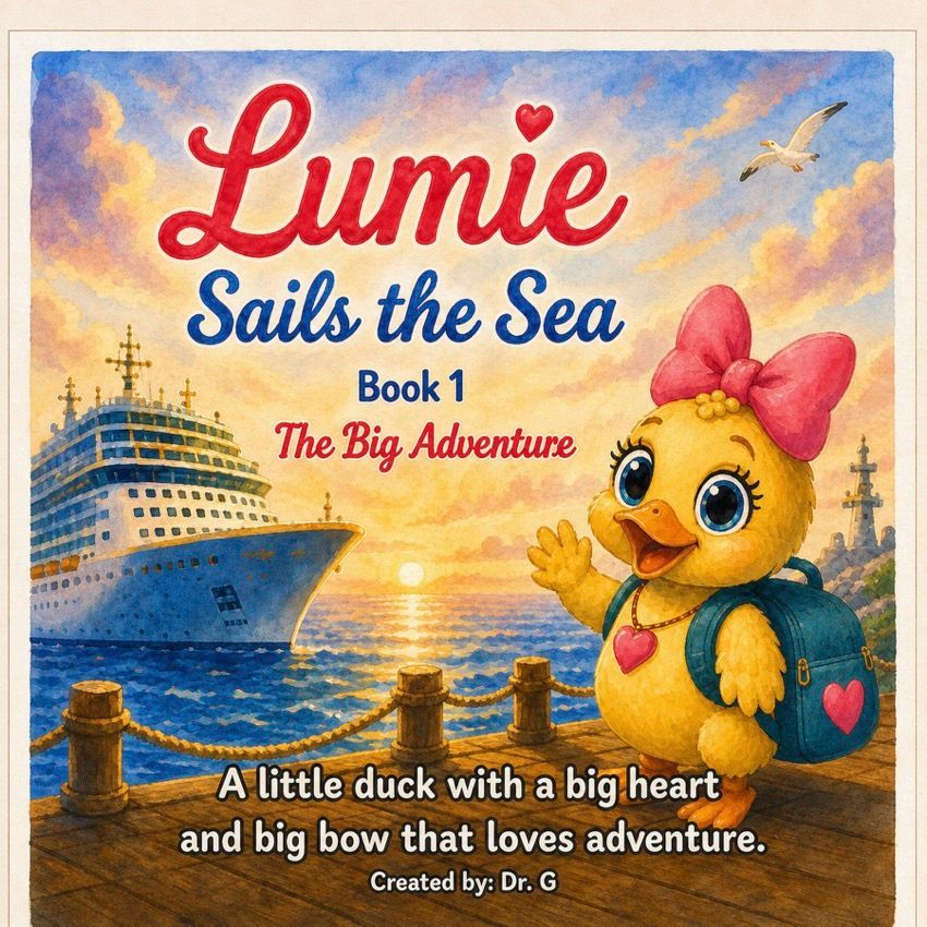 Lumie Sails the Sea – Book 1: The Big Adventure
