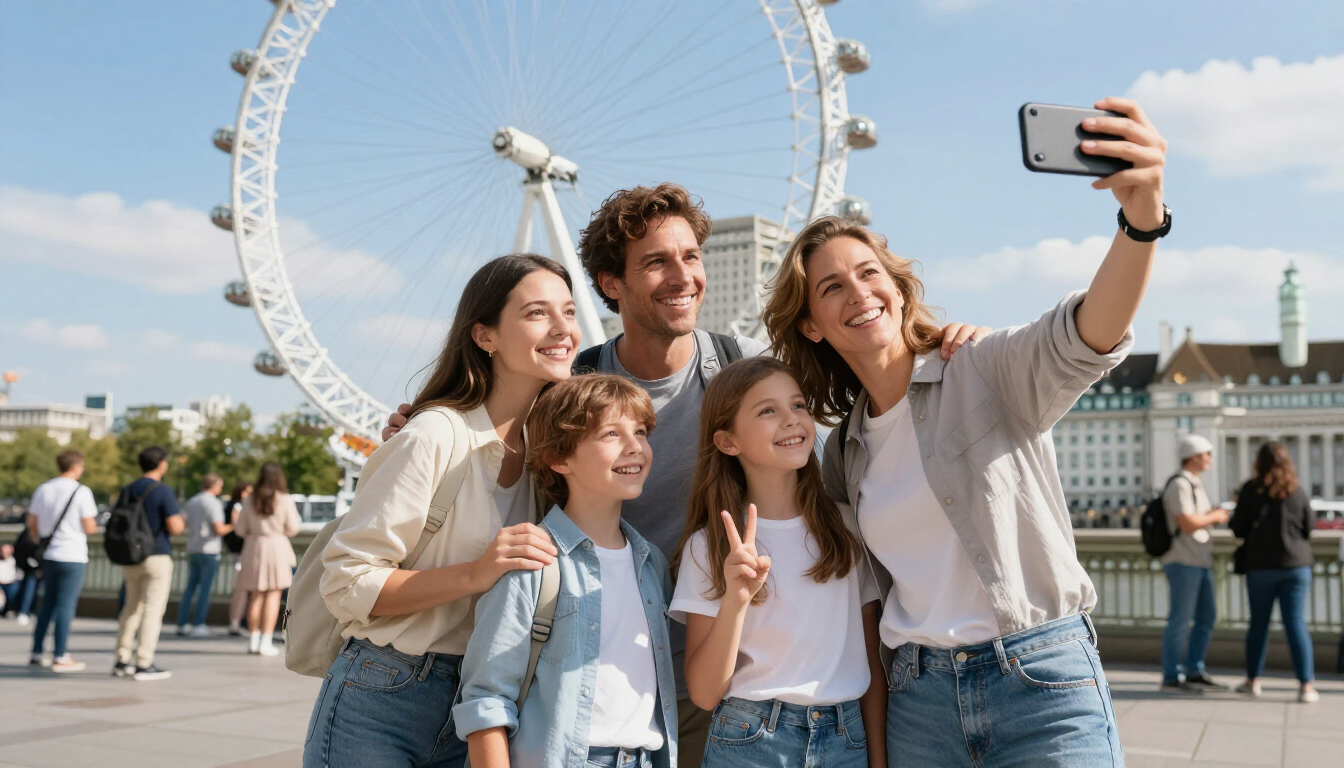 Family in London
