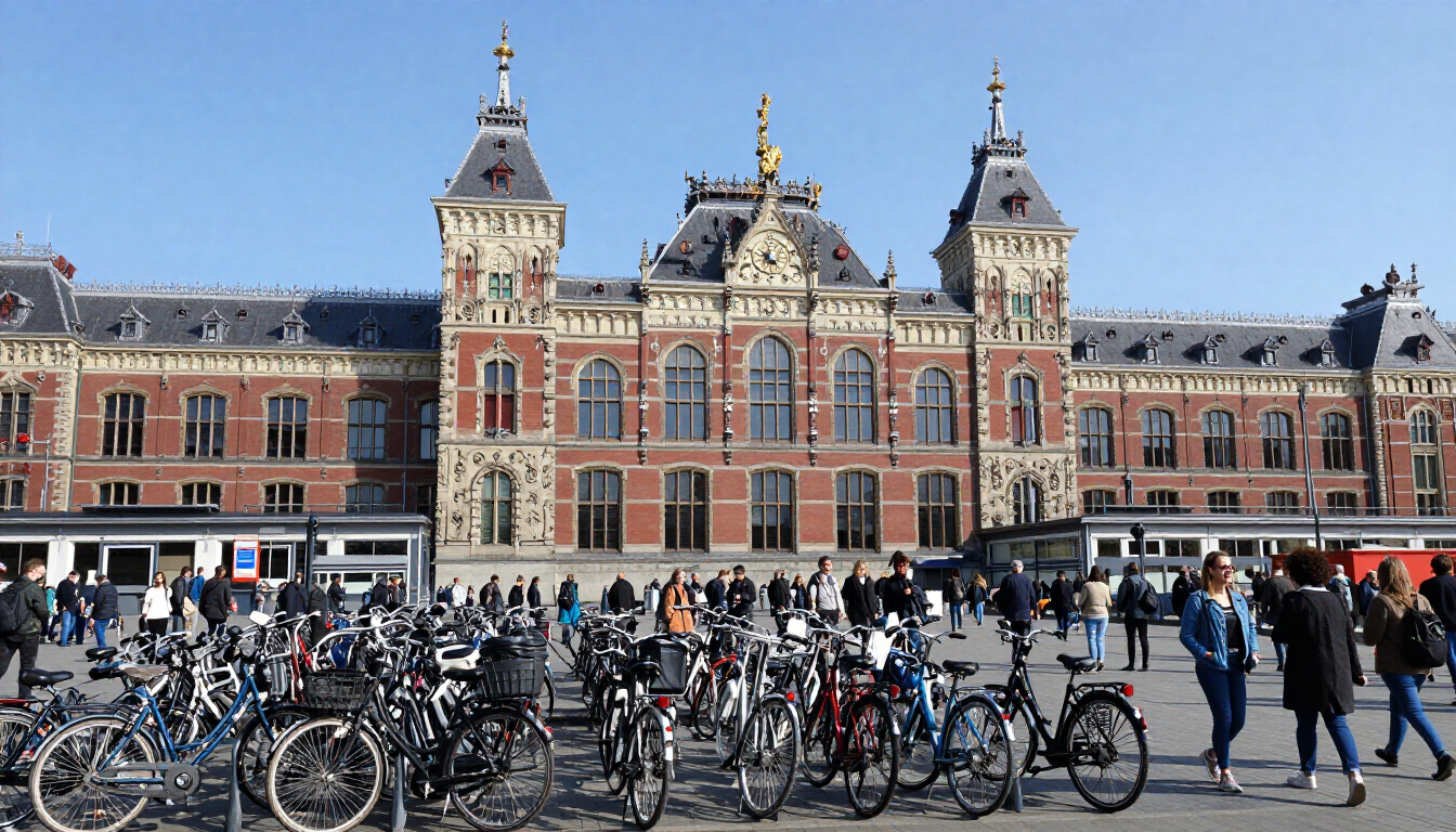 Amsterdam Train Station