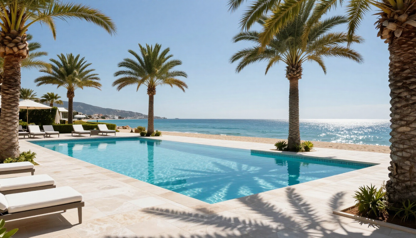 Constantinou Bros Athena Beach Hotel Paphos Pool Area
