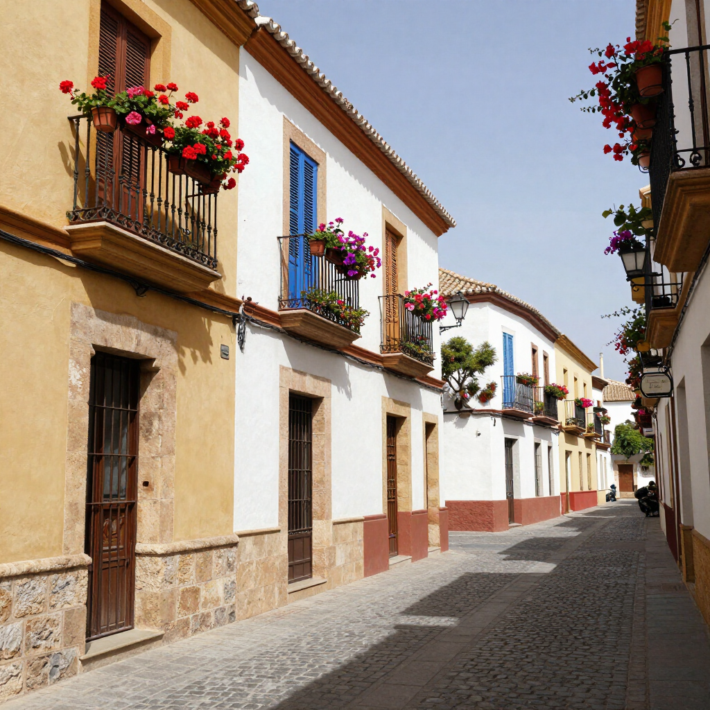 Alicante Old Town Street