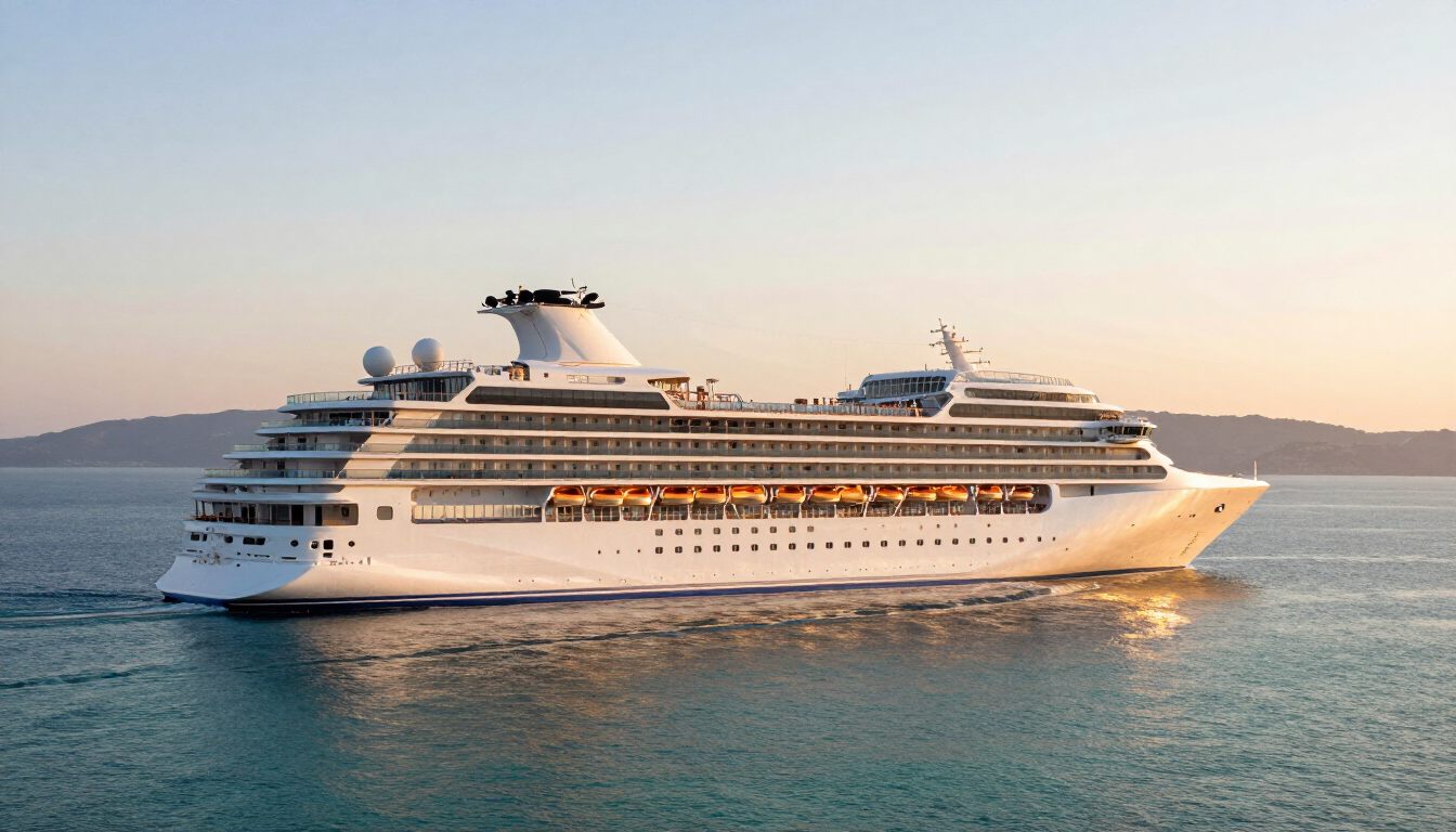 Luxury Cruise Ship Exterior