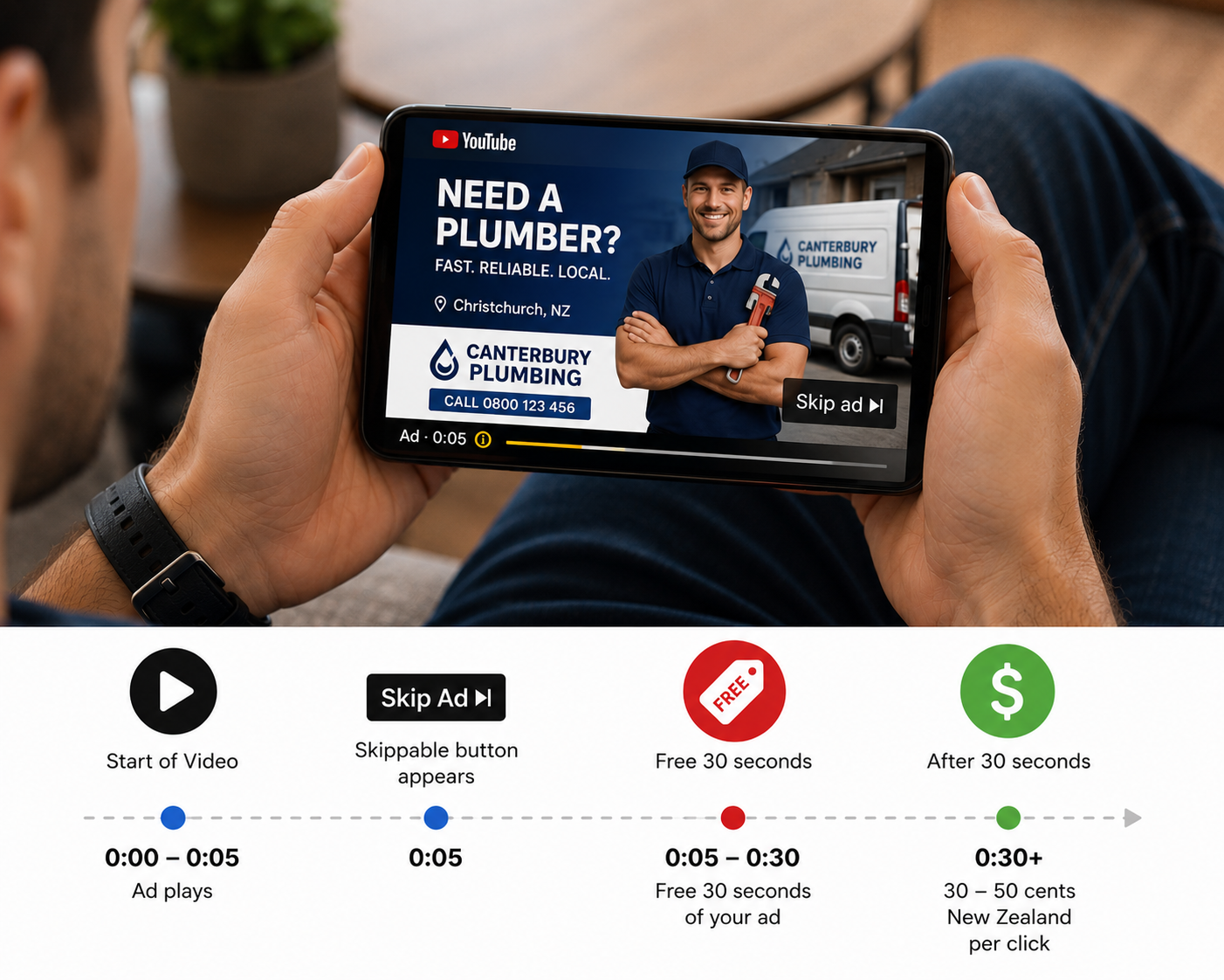 YouTube Ads Infograph