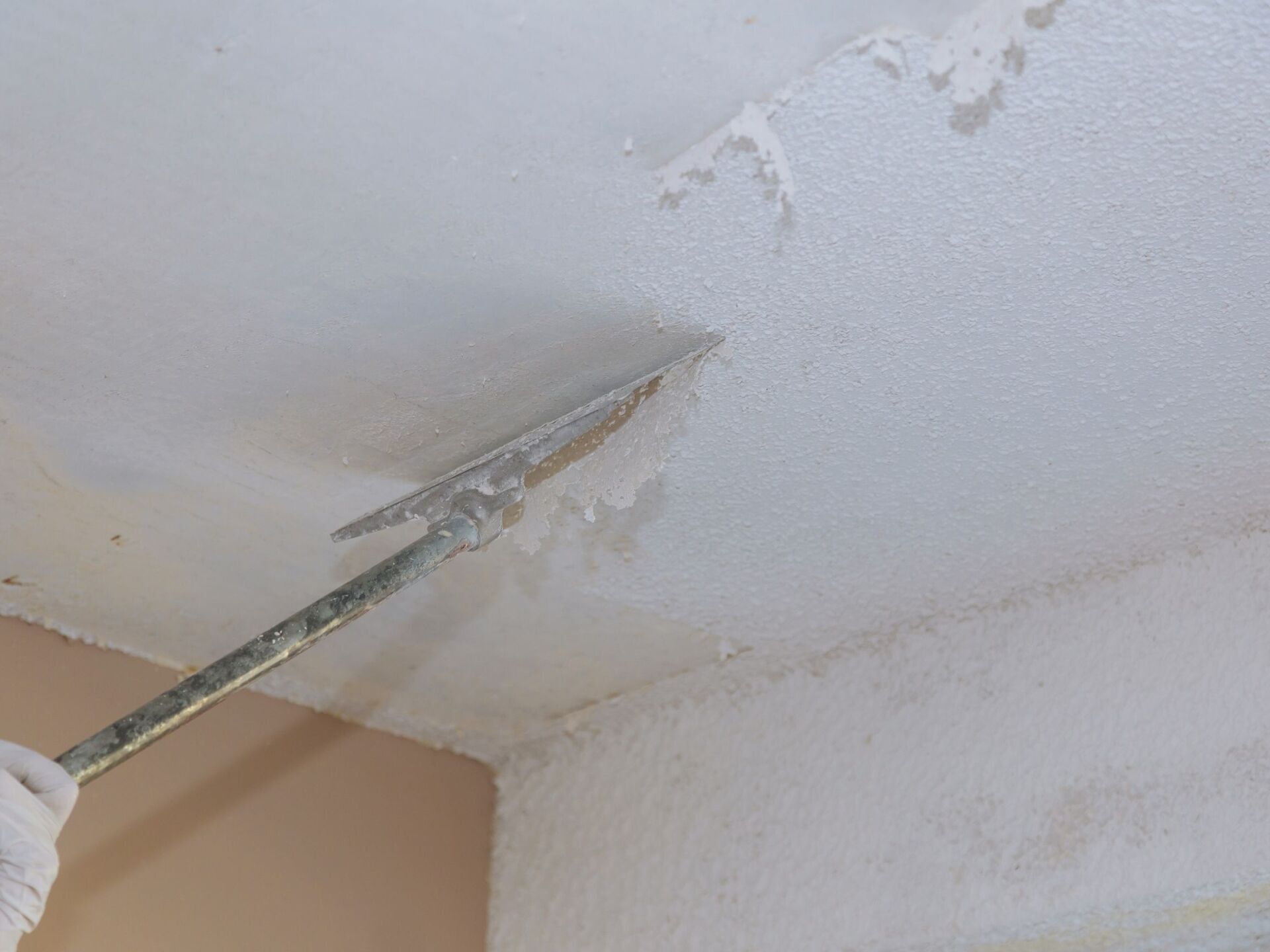 How To Remove Popcorn Ceiling