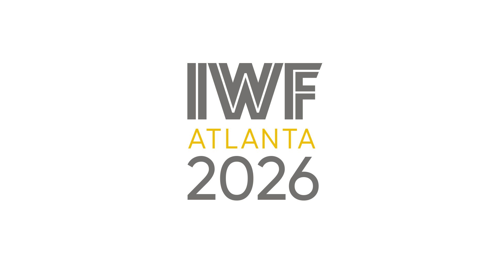 IWF Atlanta 2026 Logo