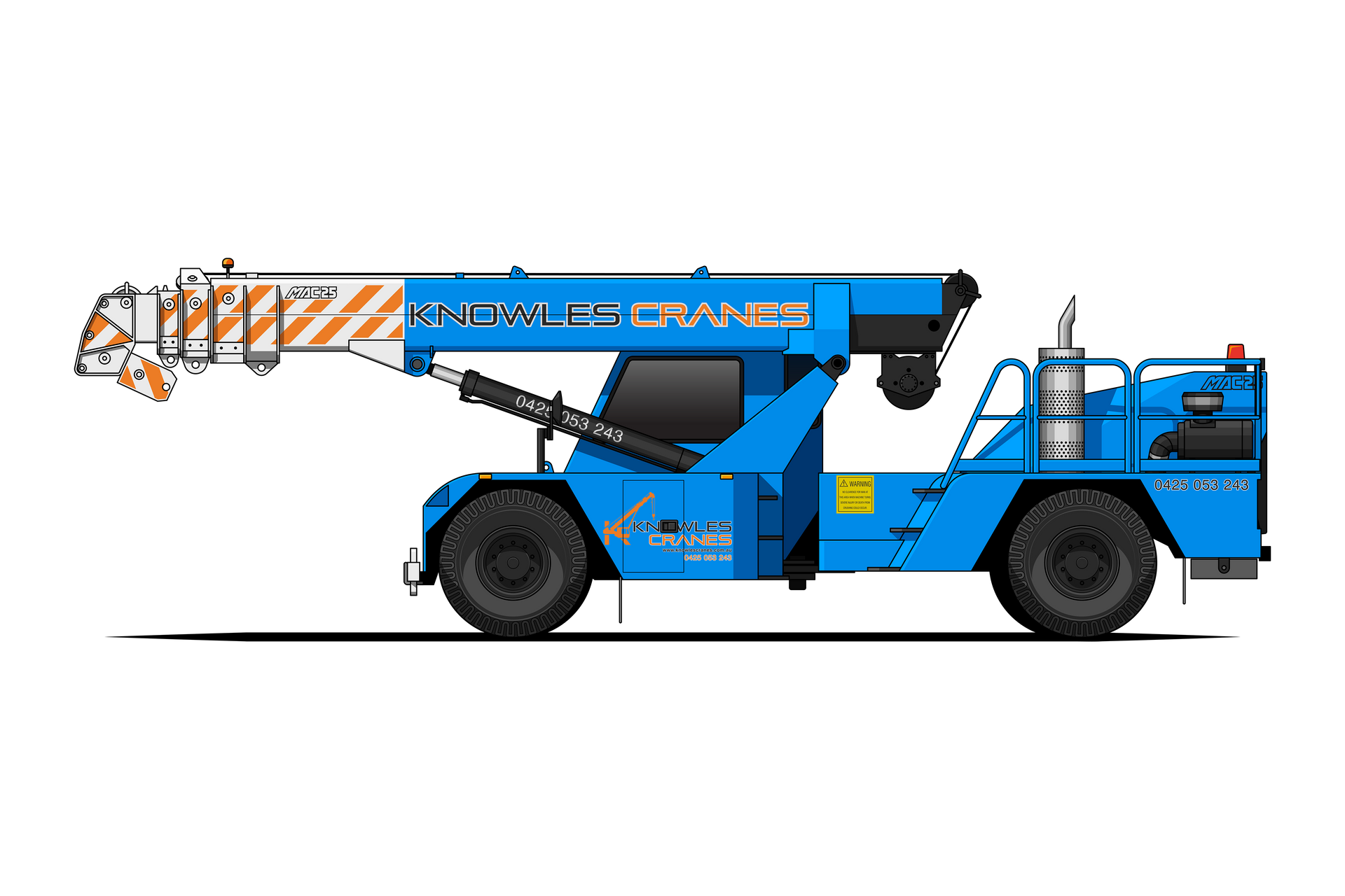 30T Terex MAC-25SL Franna