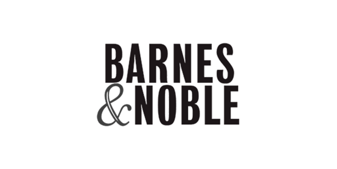 Barnes & Noble logo in black text on a white background