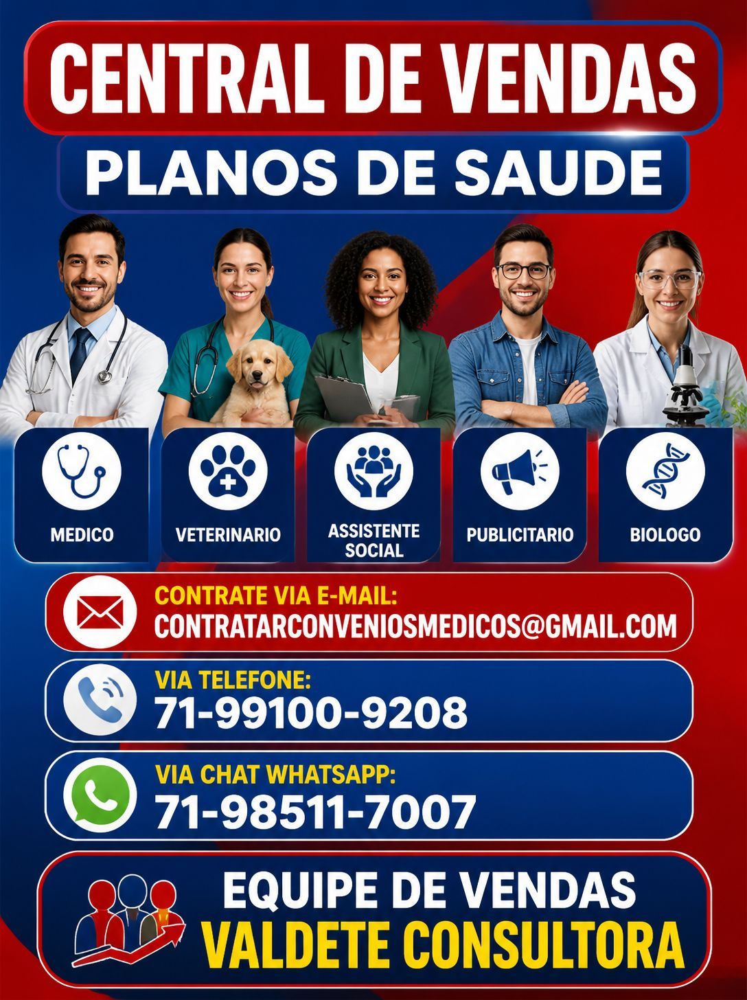 planos de saude na bahia, Telefone 71-99100-9208 Central de Vendas Digital de Planos de Saude. Solicitar Proposta Adesão Individual via Chat WhatsApp 71-98784-0037, Solicitar Proposta Empresarial via Chat WhatsApp 71-99986-9102, Solicitar Proposta via E-mail, Solicitar Proposta via Telefone 71-99100-9208, contratar plano de saude, cotação de preços de plano de saude, solicitar proposta de plano de saude, corretora de seguros na Bahia