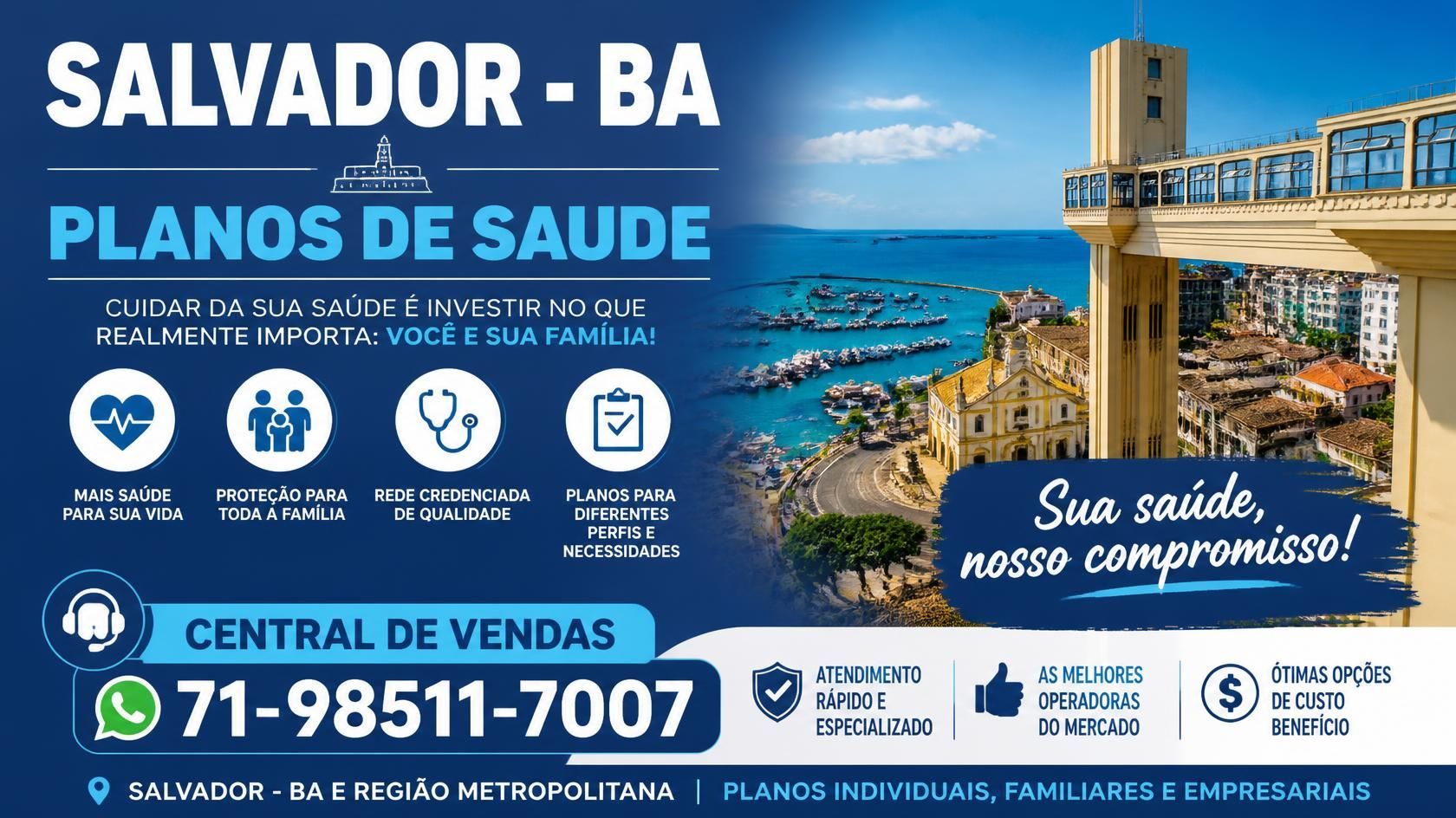 Telefone WhatsApp 71-99100-9208 Corretora Vendas de Planos de Saude, Telefone 71-99100-9208 Corretor Vendas de Planos de Saude, Cotação de preços de planos de saude, contratar plano de saude, contratar convenios medicos, contratar assistencia medica, os melhores planos de saude, corretora de seguros, Lista dos planos de saude