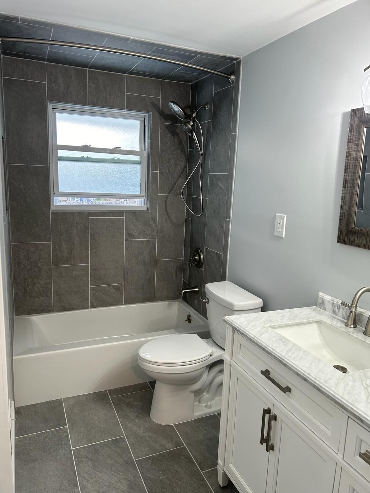 after total bathroom remodeling near monroe, nj